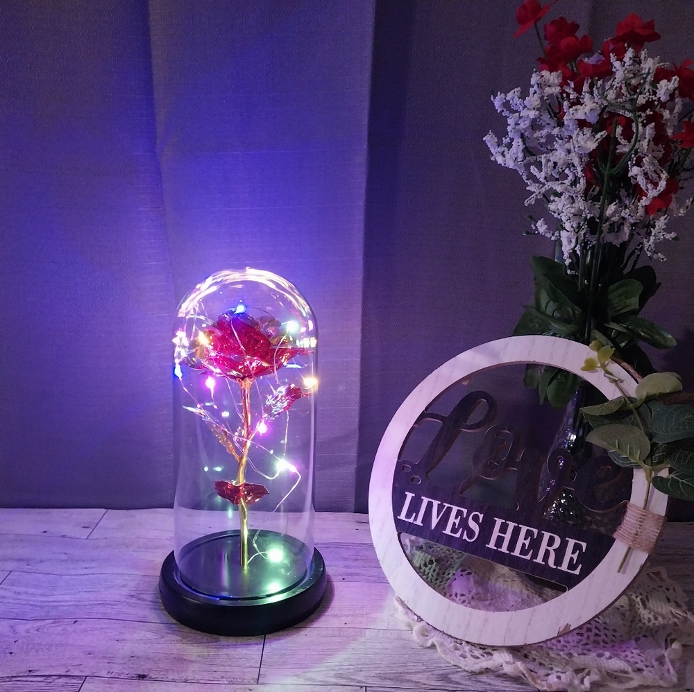 Glass rose